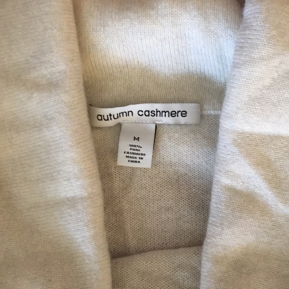 100% cashmere off the shoulder sweater